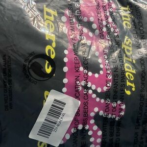 Black and pink Sp5der pants size xl men